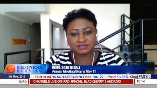 Business Morning WEFA 2016 Kigali Begins May 11 [upl. by Dutch46]