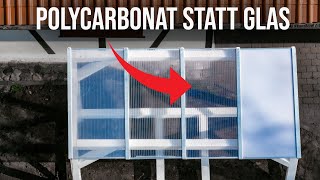 die BESTE Terrassenüberdachung Polycarbonat Glas oder Acrylglas [upl. by Carnes287]