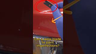 How does a razor blade smooth out paint [upl. by Hinson]