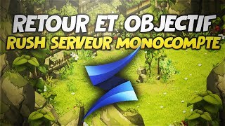 DOFUS  Mon objectif sur le rush serveur mono compte [upl. by Atteras876]