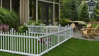 Madison Vinyl Picket Fence Assembly amp Installation [upl. by Ailem]