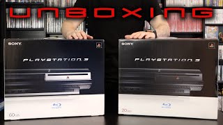 Unboxing NEW 60GB amp 20GB PlayStation 3 Models [upl. by Aikahc]