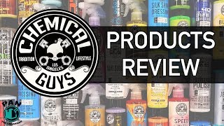 CHEMICAL GUYS Detailing Products  Brand Review [upl. by Danelle]