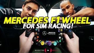 ULTIMATE REALISM  SimLab MercedesAMG PETRONAS Formula One Team Sim Racing Wheel REVIEW [upl. by Shetrit]