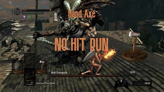 Dark Souls Remastered  Hand Axe Only  No Hit Run Any  13314 By SUPERSKY [upl. by Eolande]