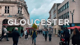 GLOUCESTER CITY CENTRE  UK WALKING TOUR [upl. by Nicodemus]