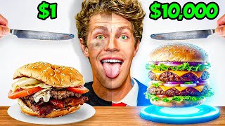 Eating CHEAP vs EXPENSIVE Food Challenge [upl. by Hebel369]