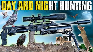 ULTIMATE AIRGUN HUNTING DAY AND NIGHT WITH FX IMPACT I AIRGUN PEST CONTROL FX IMPACT M3 [upl. by Ahsetan116]