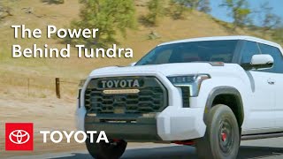 Inside 2022 Tundras Engine Power  Powertrain Part 3  Toyota [upl. by Fenner420]