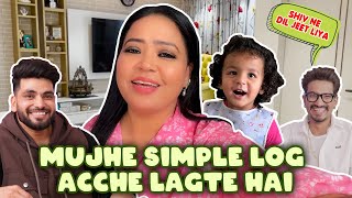 Mujhe Simple Log Acche Lagte Hai 😍😘  Bharti Singh  Haarsh Limbachiyaa  Golla [upl. by Ramal]