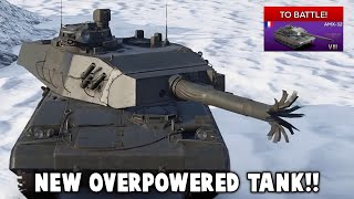 AMX32 the new overpowered tank💀  War thunder mobile [upl. by Duwe]