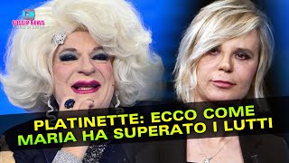 Platinette Ecco Come Maria De Filippi Ha Superato I Lutti [upl. by Halyak]