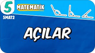 Açılar 📘 5MAT2 2025 [upl. by Anirret980]