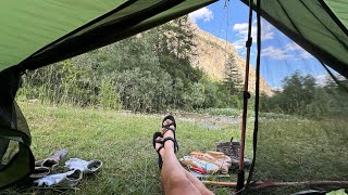 222 Hiking amp Camping the French Alps  Day 18 of 34 [upl. by Avon840]