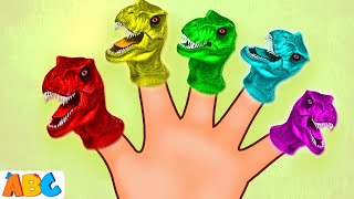 Learn all about the TREX DINOSAURS  THE FINGER FAMILY SONG [upl. by Marcela]