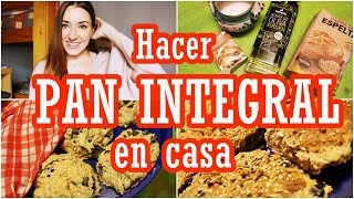 RECETA PAN INTEGRAL ESPELTA EN CASA  INGREDIENTES MERCADONA [upl. by Simpkins]