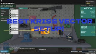 The Best Kriss Vector setup in phantom forces [upl. by Sherborn213]