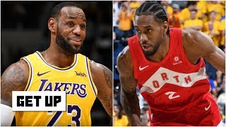 If Kawhi joins the Lakers OverUnder 15 NBA Championships  Get Up [upl. by Leighland]