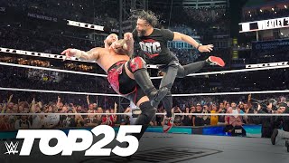 The Best WWE Moments of Aug 2024 WWE Top 25 [upl. by Ellehsim]