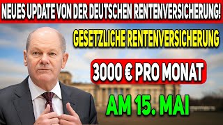 3000 €Monat Neue Nachricht von der Deutschen Rentenversicherung Renten erhöht [upl. by Bui]