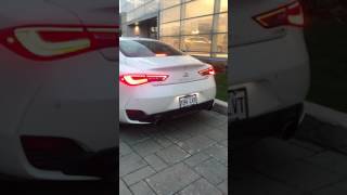 Infiniti Q60 Red Sport Muffler Delete [upl. by Schaefer]