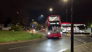 RATP VH45266 LF18AXM at Lady Margaret Roundabout on route 105 to Greenford Station [upl. by Serafina]