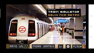 Delhi metro game 🚈🚝🚅🚄 [upl. by Llib]