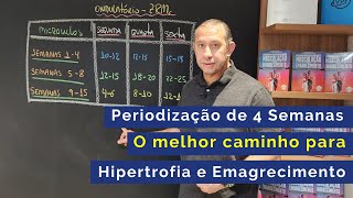 Periodização de 4 Semanas O Melhor Caminho para Hipertrofia e Emagrecimento na Musculação [upl. by Rosalie]