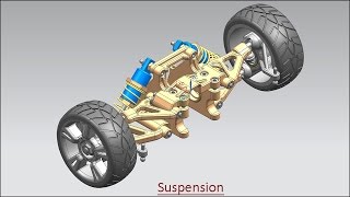 Suspension Volume1  Siemens NX Tutorial [upl. by Lavro]