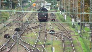 Eisenbahnromantiksonderzug in Lindau HBF am Bodensee [upl. by Rennane]