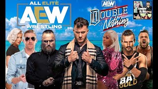 Konnan amp Disco review AEW Double Or Nothing 2023 [upl. by Lletniuq]