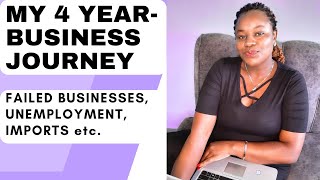 4 YEARS IN BUSINESSFAILED BUSINESSES GIVING UPSTARTING ALL OVER LESSONS amp BUSINESS SUCCESS [upl. by Nnasus]