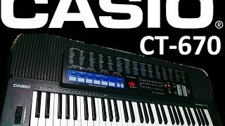 CASIO CT670 [upl. by Ines]