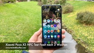 Xiaomi Poco X3 NFC Test Fazit nach 3 Wochen [upl. by Vanni878]