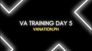 VA Nation FREE VA Training Day 5 [upl. by Dutchman]