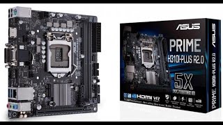 ASUS PRIME H310 PLUS R20 Motherboard Unboxing and Overview [upl. by Cutcliffe]