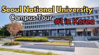 Seoul National University campus tour 서울대학교 Seoul South Korea 4K [upl. by Dorice]