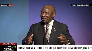 President Ramaphosa delivers keynote address at World Science Forum 2022 [upl. by Elayne]