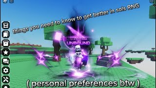 tips to get better at sols RNG  settings suggestions [upl. by Sucirdor]