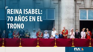 Reina Isabel II cumple 70 años en el trono británico [upl. by Akiam]