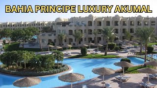 Walk Thru and Review of Bahia Principe Luxury Akumal Riviera Maya Mexico [upl. by Enamart]