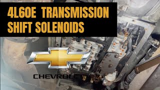 4L60E Transmission Fix Replacing Shifting Solenoids on a 2004 GMC Envoy  won’t go pass 2nd Gear [upl. by Akinahs46]