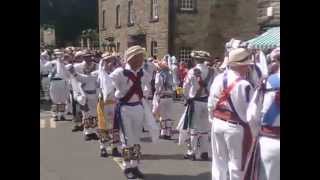 Morris Dancers at Winster Wakes 2014 Part 2 [upl. by Akeryt]