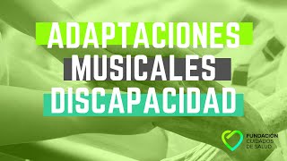 Adaptaciones Musicales para personas con discapacidad  Lic Ralf Niedenthal [upl. by Atilal]