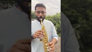 Anjali Anjali pushpanjali  saxophone  Flute Ashish arrahman spb duet saxophone [upl. by Euqinaj756]