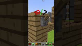 Minecraft Java edition 4x4 doorminecraftshorts [upl. by Anida728]