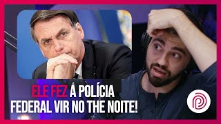 BOLSONARO NO THE NOITE COM DANILO GENTILI  BASTIDORES [upl. by Sotnas677]