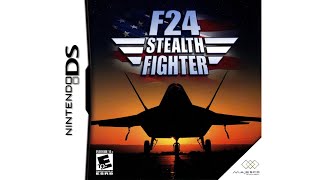 Nintendo DS  F24 Stealth Fighter Title [upl. by Redfield]