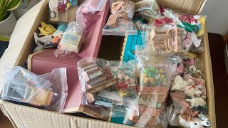 Unboxing Sylvanian Families haul 📦 ASMR [upl. by Magree521]