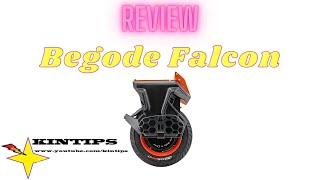 Review Begode Falcon EUC Electric Unicycle with the Street tire [upl. by Bartie]